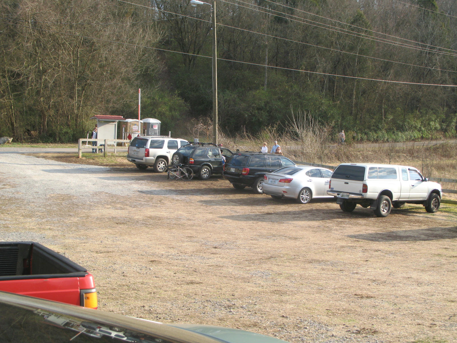 This sunny, Sunday afternoon had lots of folks wanting to get outside.
